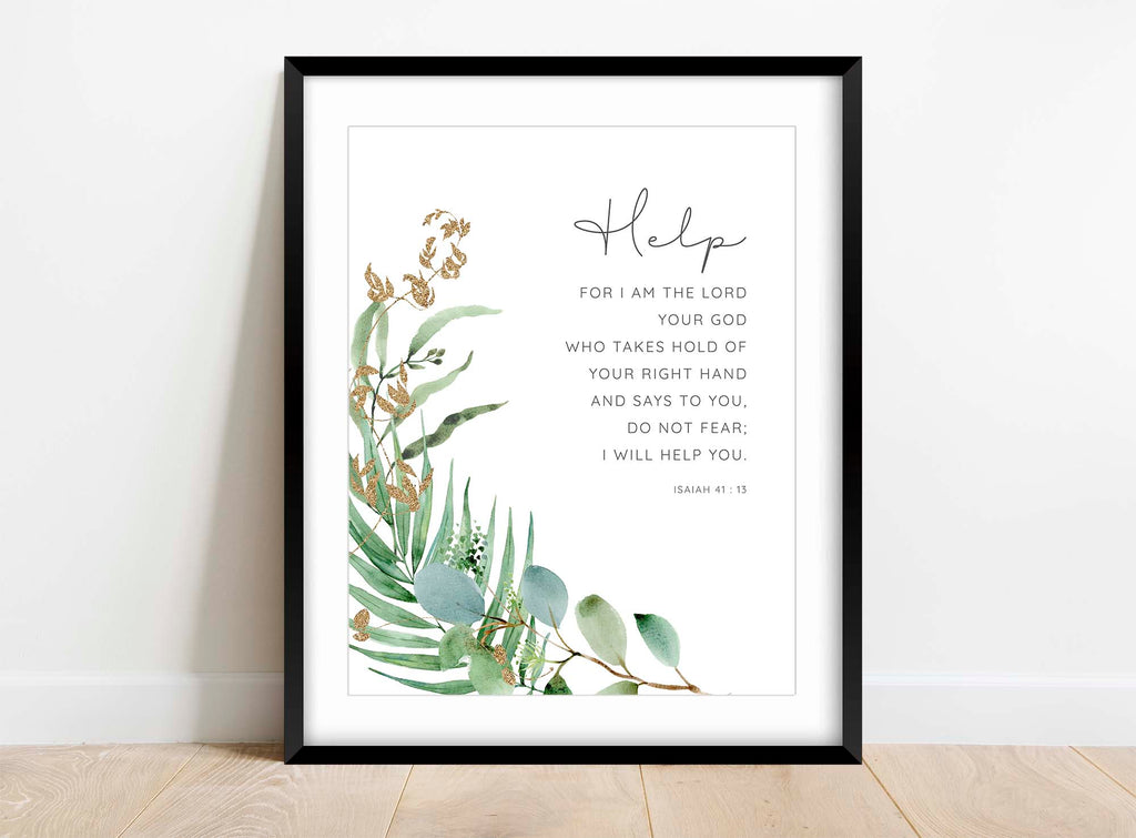 Religious Quote Wall Art, Christian Home Decor, Scripture Art, Faith-Based Art, Bible Quote Wall Art, Motivational Bible Verse