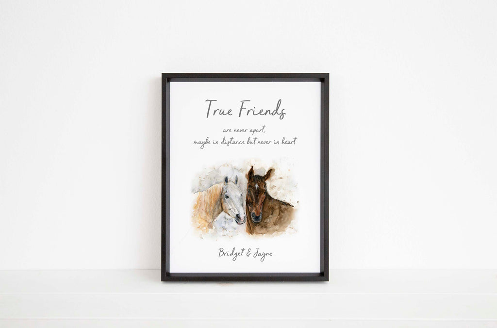 gifts for teenage girl horse lover, horse lover gifts uk, horse print, horses print, horse wall art, horses wall art, two horses