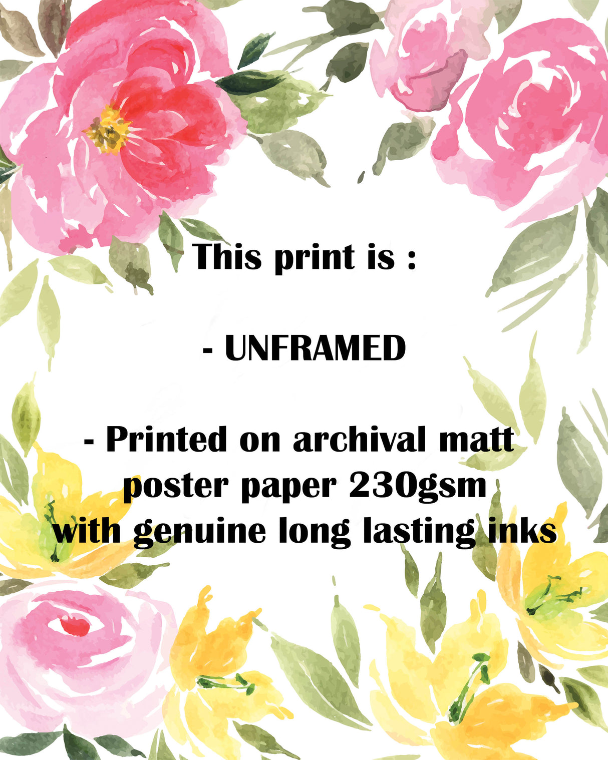 Crafty Cow Design - unframed print