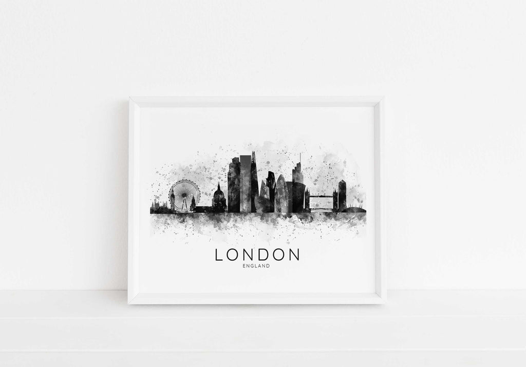 London Cty Skyline, London Art Prints, London Wall Art, London Decor, London Home decor, London Decor Style, London Decor Room
