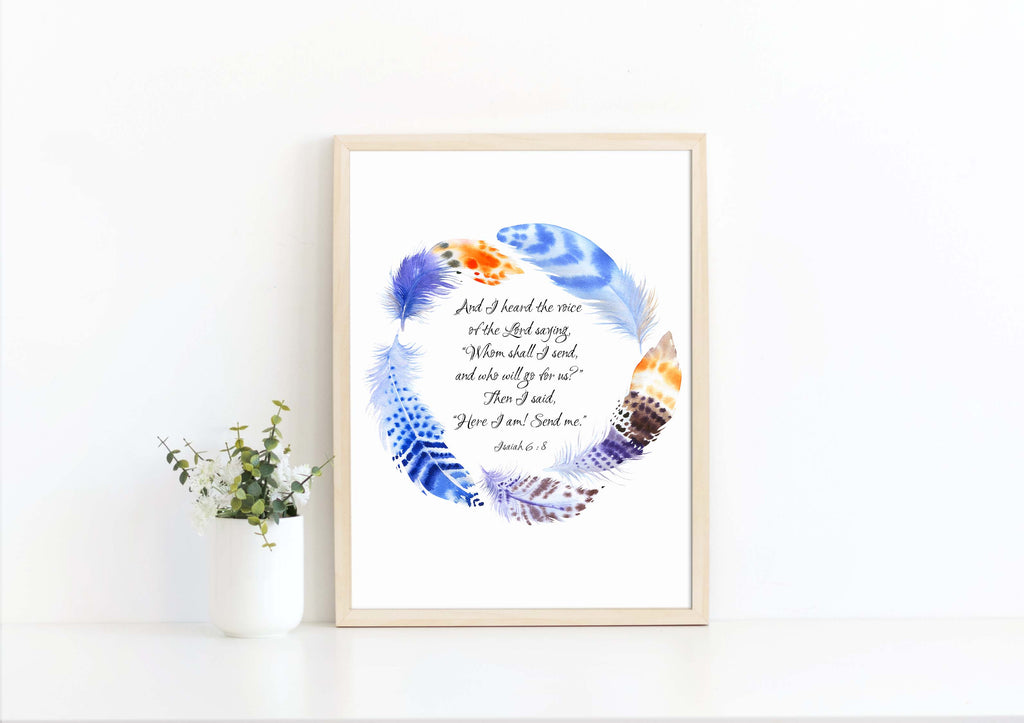Personalised Ordination gift idea, Christian Artist, Chrisitan Art Prints Quotes, Gift for Minister, Gift for Pastor, Gift for Priest