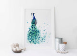 Bird Lover Presents, Peacock Art, Peacock Wall Art, Peacock Wall Decor, Peacock Wall Print, Peacock Print, Peacock Art Print