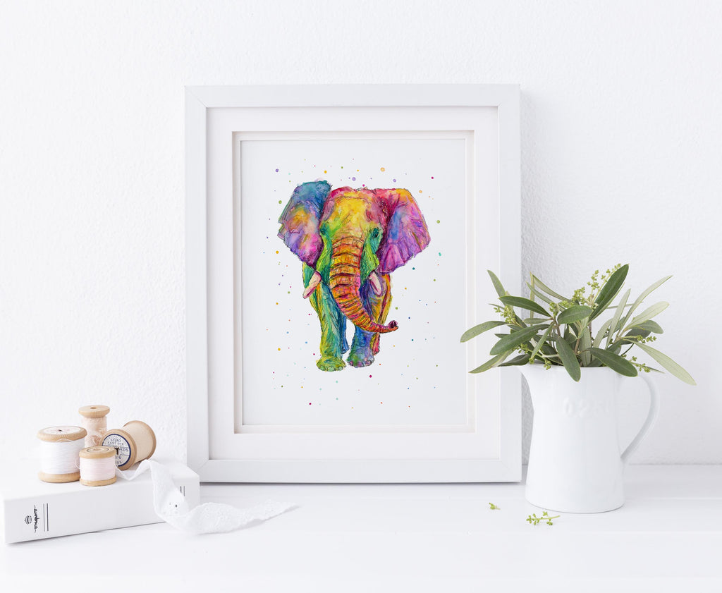 elephant picture, elephant poster, elephant wall art print, elephant wall art nursery, small elephant prints, mandala