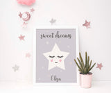 nursery wall art uk, nursery prints girl, pictures for nursery boy, star prints nursery, star nursery pictures, nursery wall art name