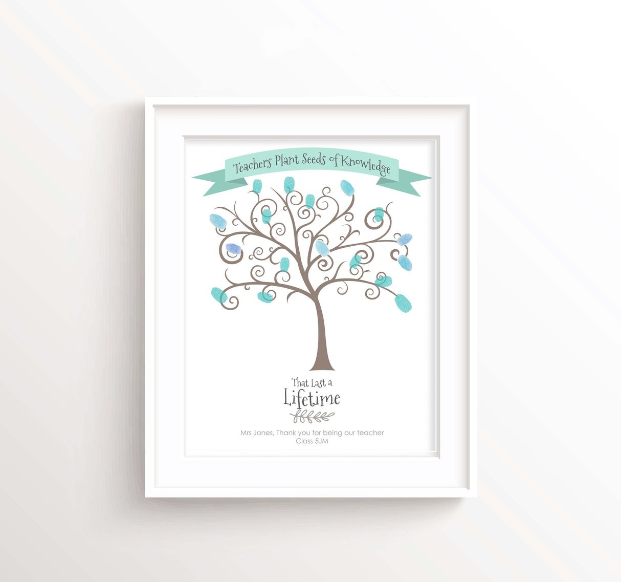 teacher-fingerprint-tree-print-fingerprint-teacher-gift-wall-art-crafty-cow-design for Teacher Fingerprint Tree Free Printable Teacher Fingerprint Tree Print, Fingerprint Teacher Gift Wall Art – Crafty Cow Design for Teacher Fingerprint Tree Free Printable