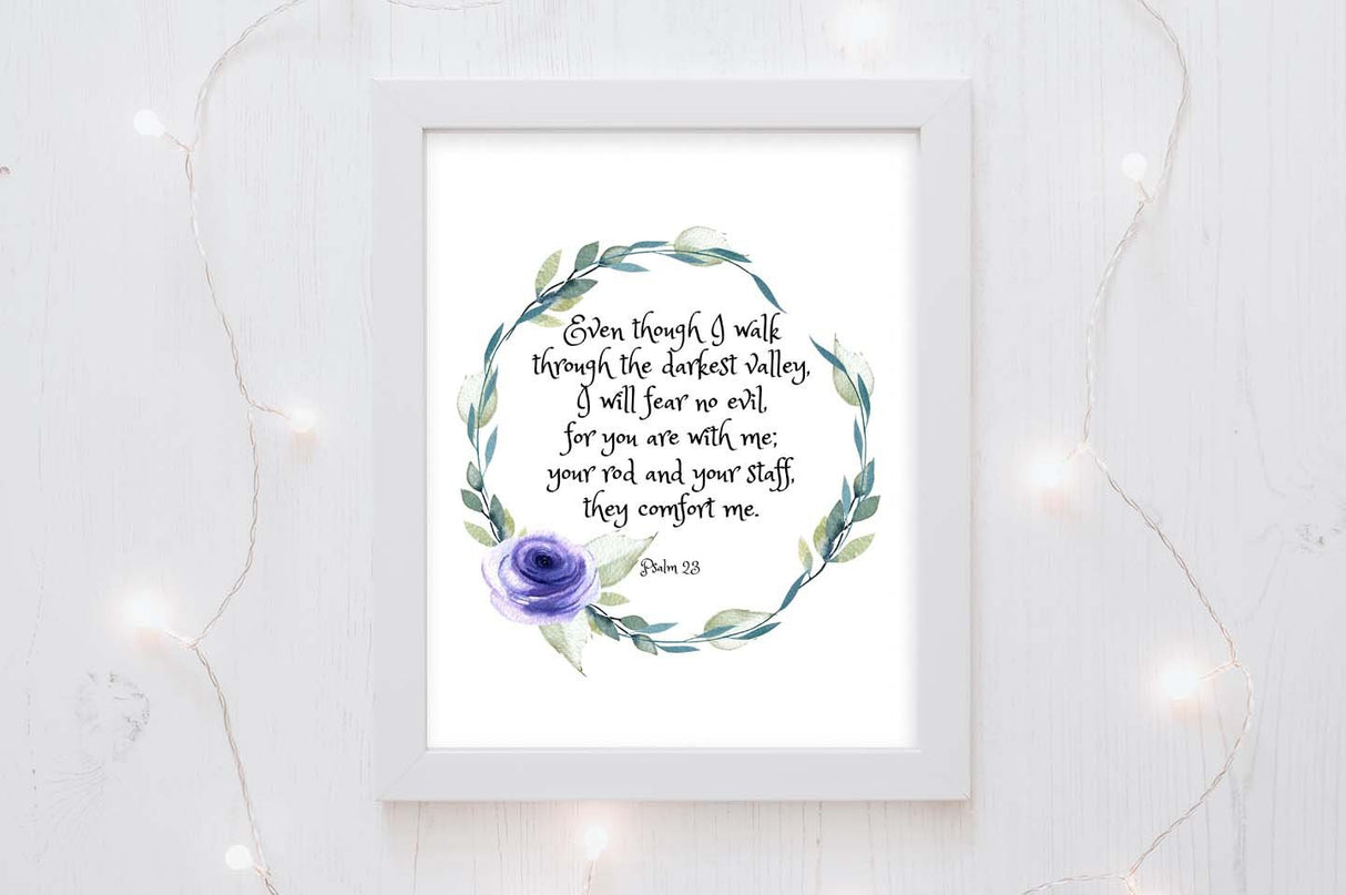 Bible Verse Wall Art Print, Bible Verse for Healing, Scripture Art, Scripture for Healing, Bible Verse Wall Art