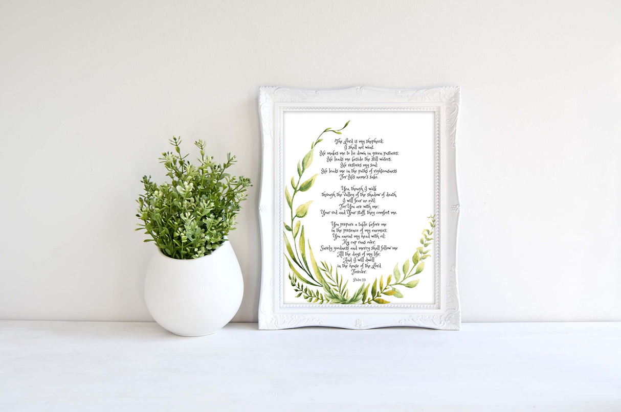 Bible Verse Wall Art Print, Bible Verse for Healing, Scripture Art, Scripture for Healing, Bible Verse Wall Art