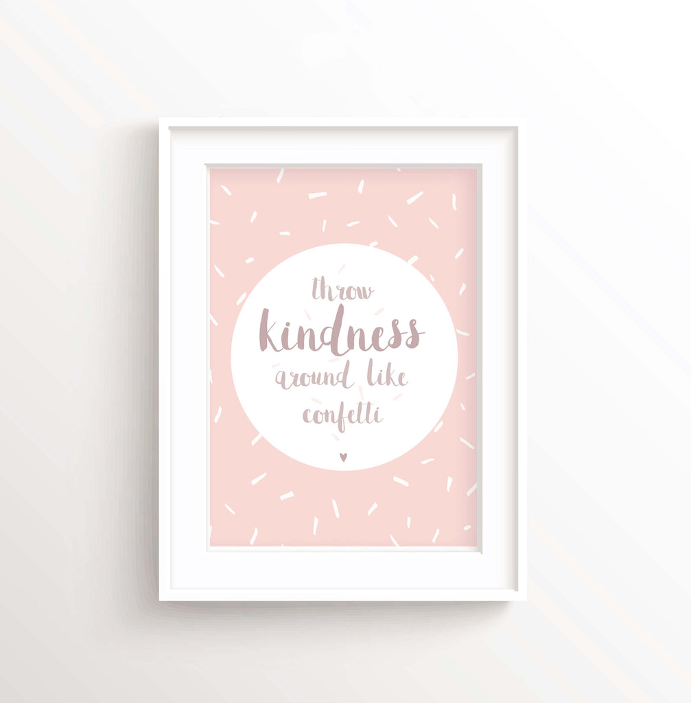kindness prints, kindness wall art, kindness wall decor, kindness wall quotes, kindness printable posters