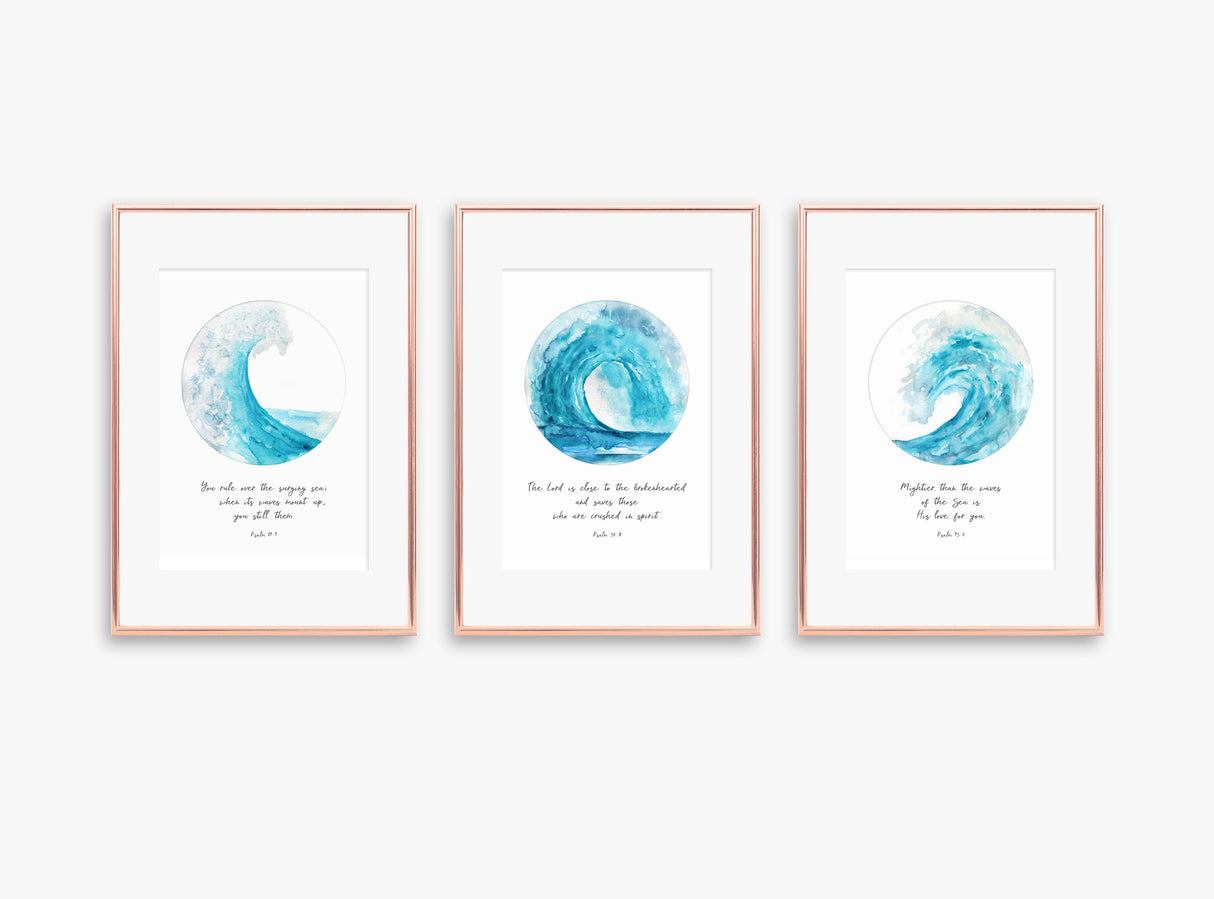 christian print sets, christian prints uk, contemporary christian wall art uk, christian prints with scriptures