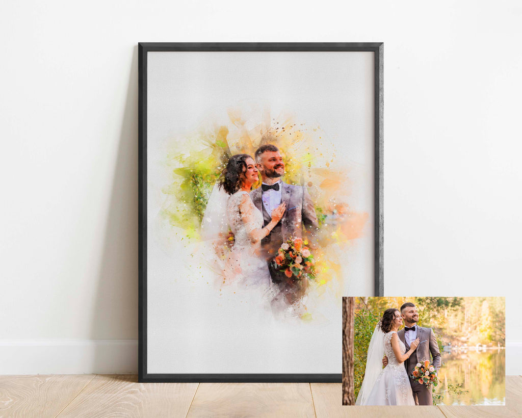 valentine day gift for him, couple portrait illustration, valentine gift for her, Valentines Gift for Him, Gifts for Couples
