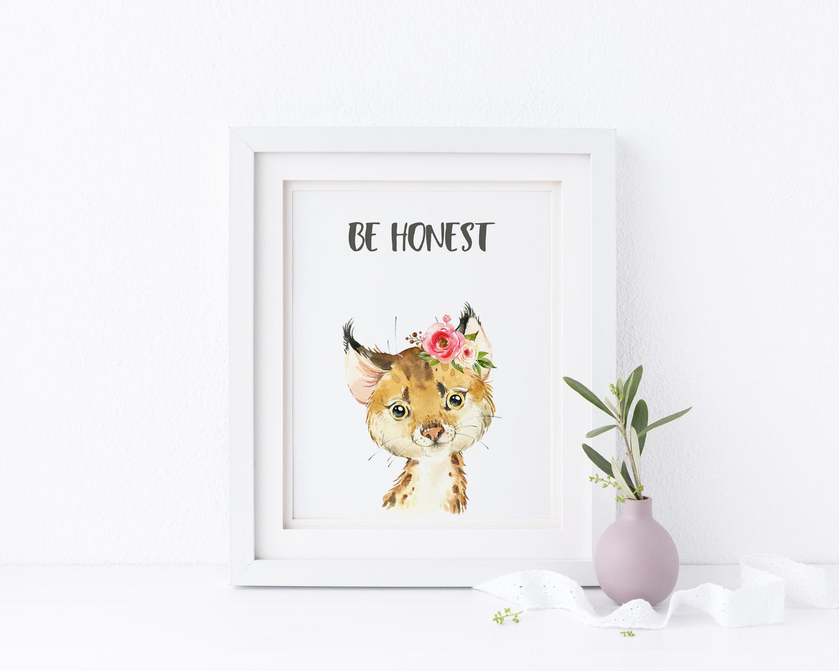 Animal Wall Art for Kids Prints,  Woodland Animal Prints, woodland animals uk, woodland animal decor, custom name print