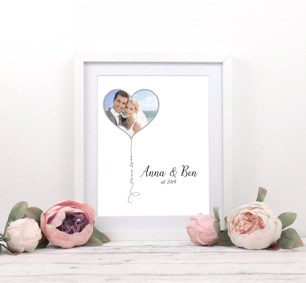 CouplePrint - Housewarming gifts for couples, Anniversary Gifts for Couples, Personalised Gifts for Him, Engagement Gifts For Couples, Personalised Wedding Gifts, Photo Gifts