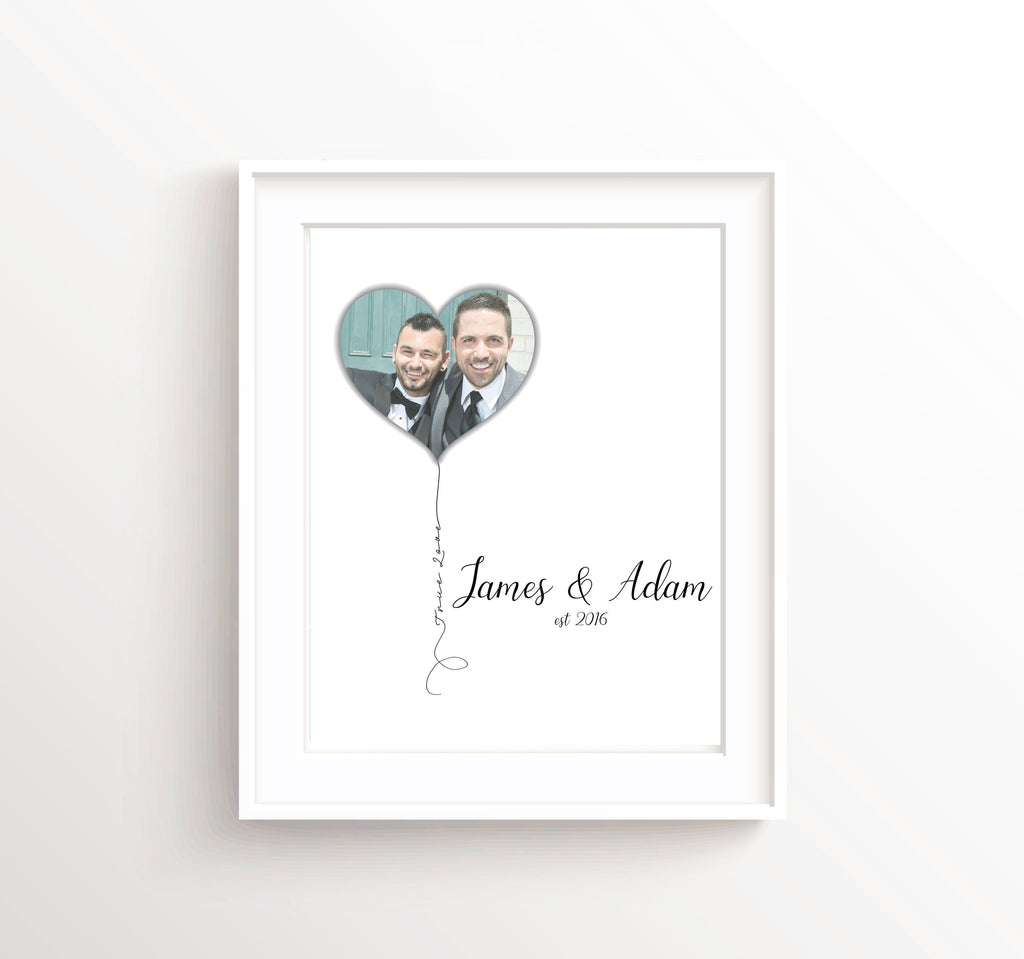 CouplePrint - gifts for gay couples, his and his gifts uk, mr and mr gifts uk, gifts for gay couples, Engagement Gifts For Couples, Personalised Wedding Gifts, Photo Gifts