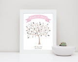 Fingerprint Tree Print - Wedding Fingerprint Tree Print, Wedding Tree Guest Book Alternative, Wedding Thumbprint Tree, wedding tree thumbprint guestbook, wedding tree thumbprint, wedding tree guestbook