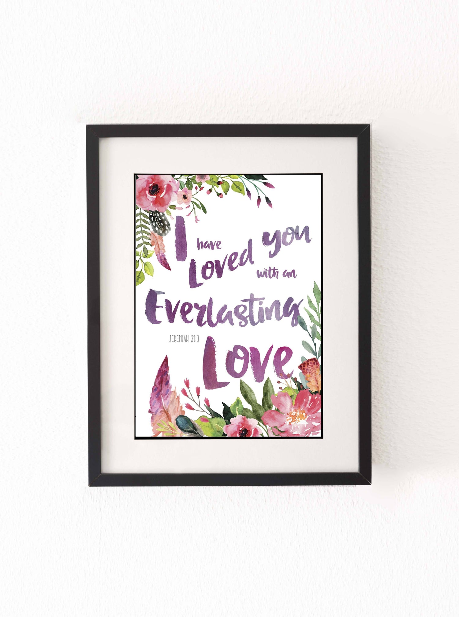 Everlasting Love Drawing Jeremiah 31:3. An Everlasting Love. Mark
